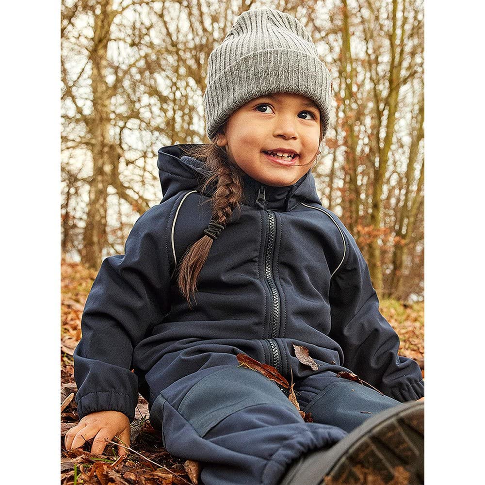 NAME IT Nmnalfa Softshell Suit Solid Fo Noos Completo da Pioggia Unisex - Bimbi 0-24 (Pacco da 1)