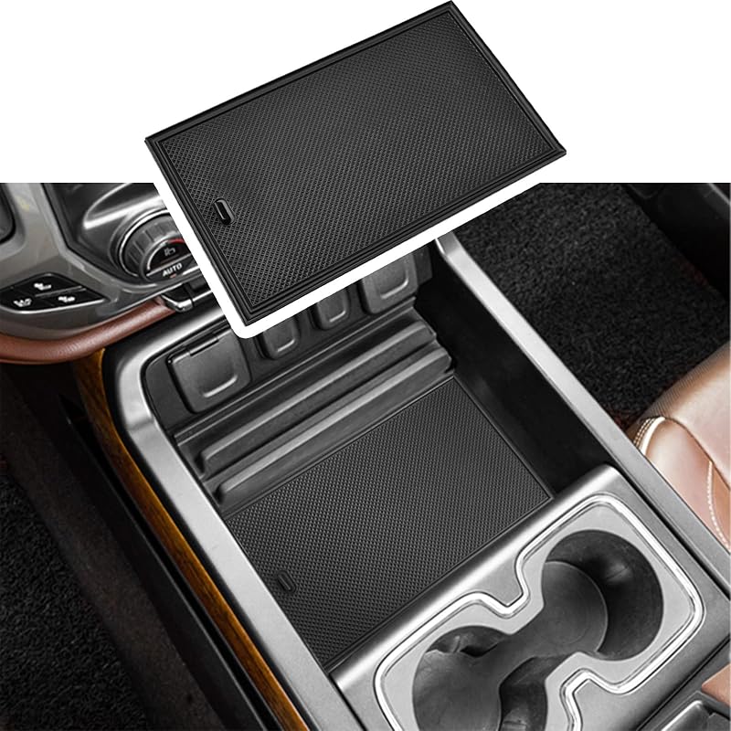 Tampa organizadora do console central TACOBRO para GMC Sierra e Chevrolet Silverado – 1 unidade