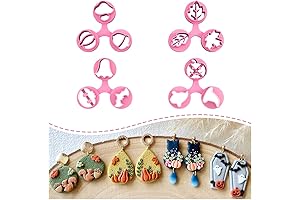 Keoker Mini Polymer Clay Cutters Halloween Set