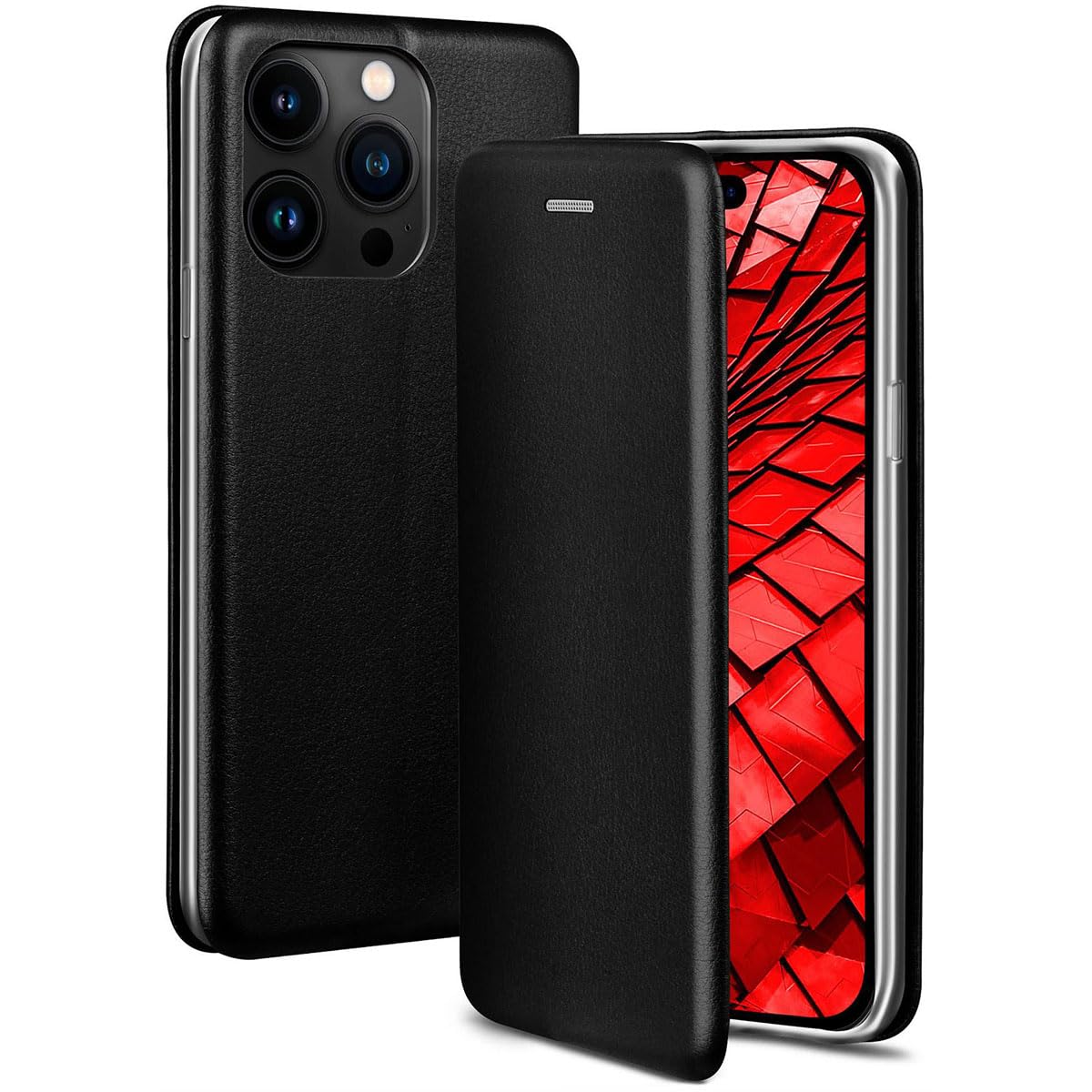 Étui iPhone 14 Pro à rabat avec support vidéo et compartiment carte - 8