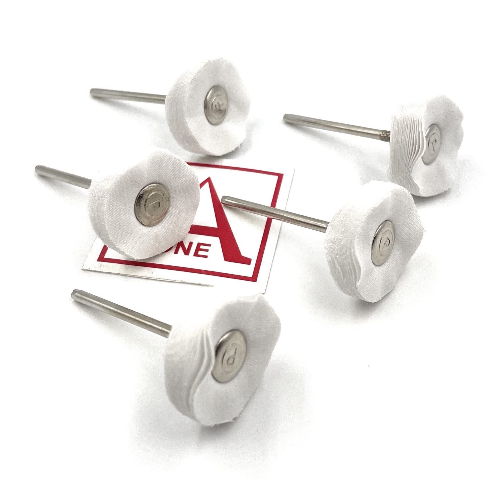 Aone Mounted Muslin Cloth Buff White 10pcs for Polishing/Buffing/Cleaning for Dremel Rotary Tool, Micro Hand Motor, Polishing Motor for Jewellery Making, Watchmaking, Model Making & Hobby Craft DIY (B09KY43RF4) Amazon Price History, Amazon Price Tracker