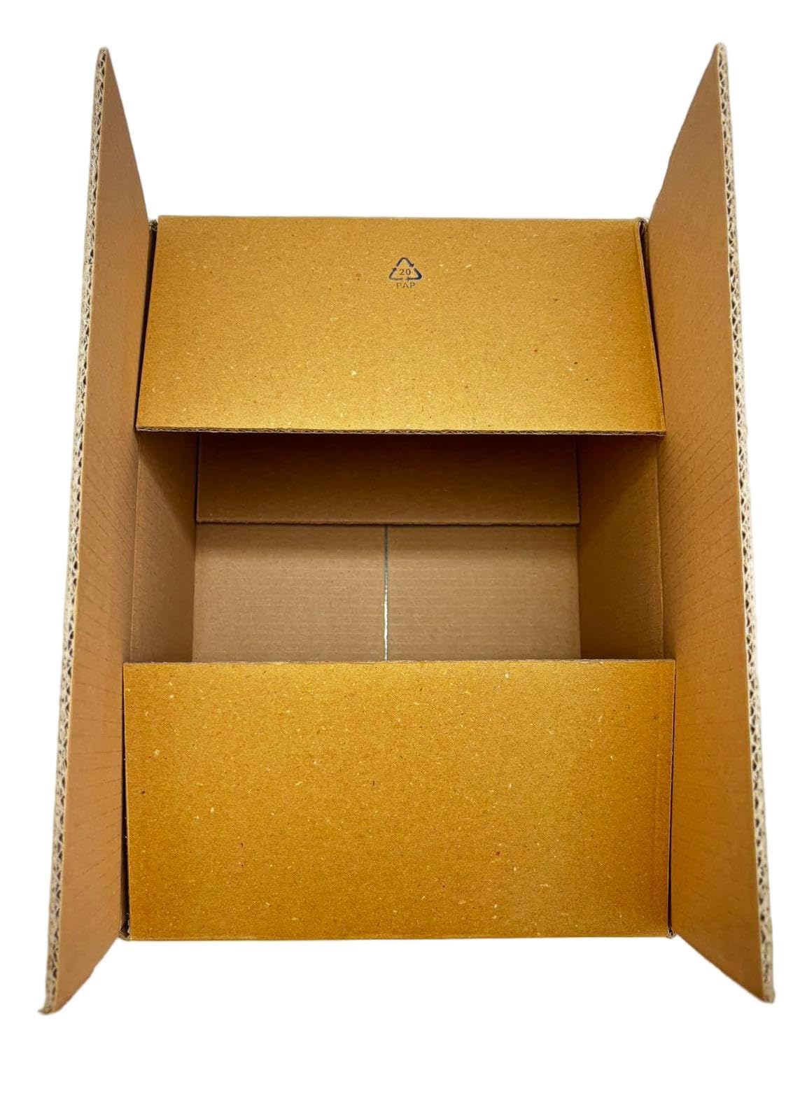 Sanapack C-05 Scatole Cartone Spedizioni, 35x25x15 cm, 80 Pezzi | Doppia Onda, Resistenti, Per Trasloco