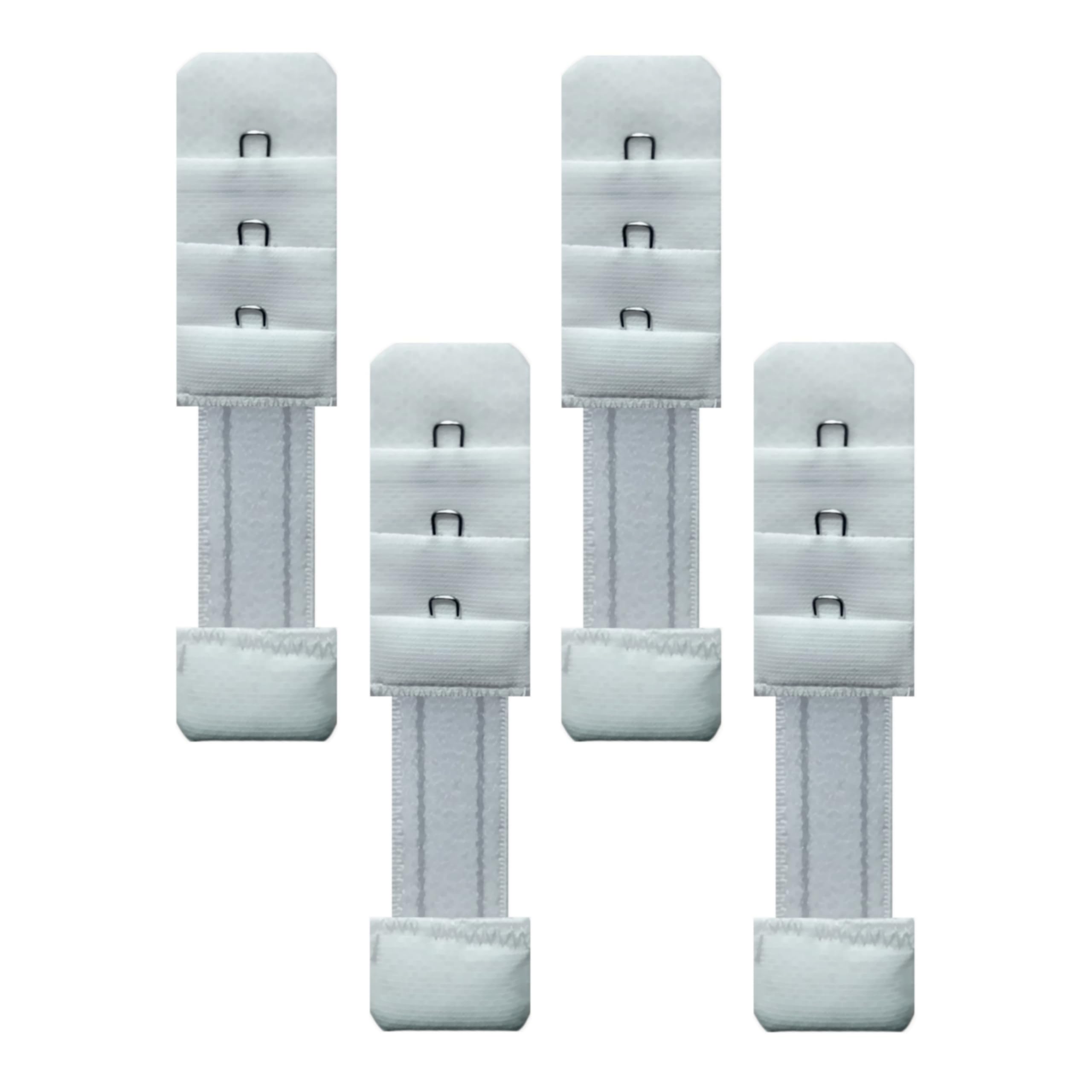 Dolly Plus Bra Extender 3×1 Hook Extender with Elastic (White, 4)-picture-27