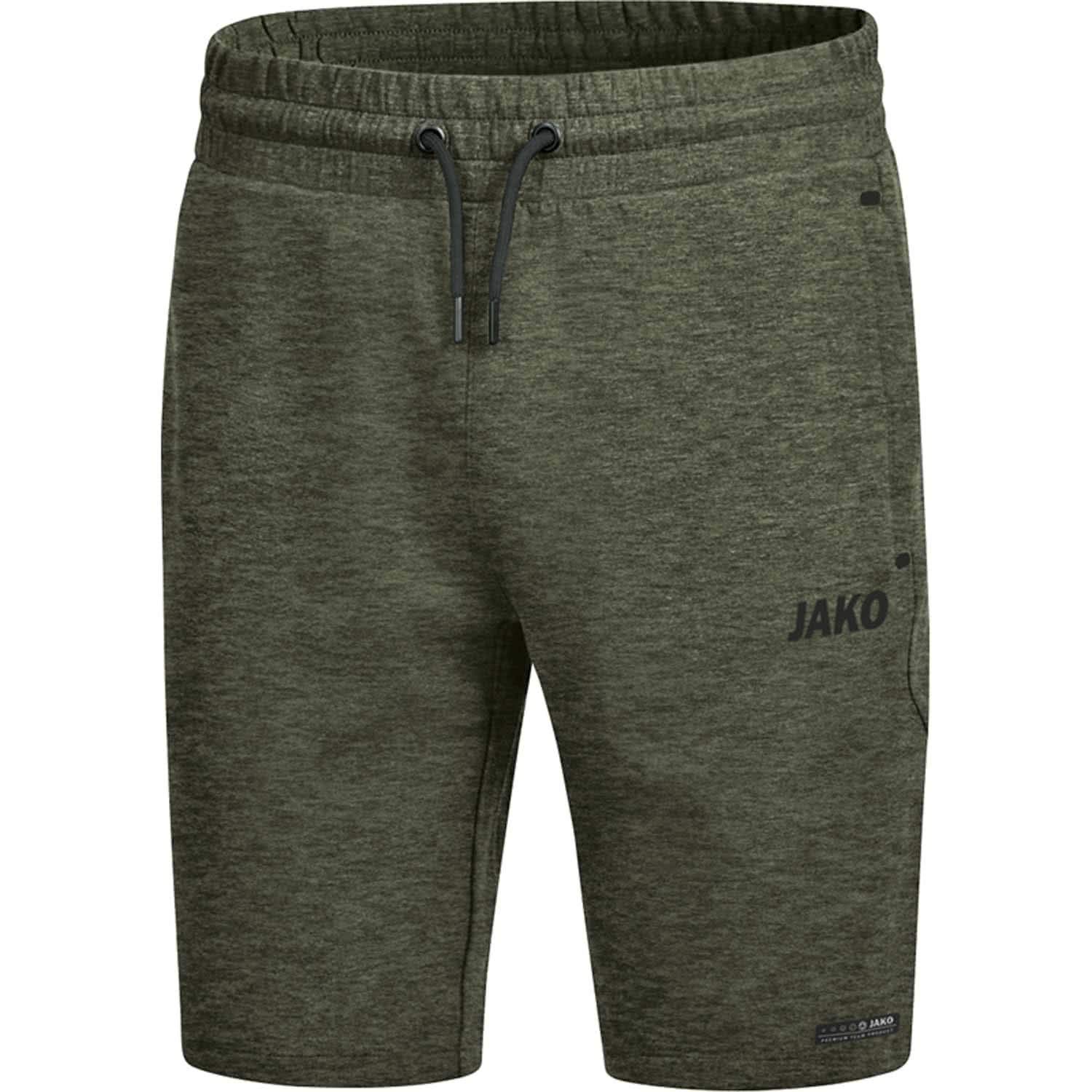 JAKO Women's Premium Basics Shorts, Khaki Mottled, 44