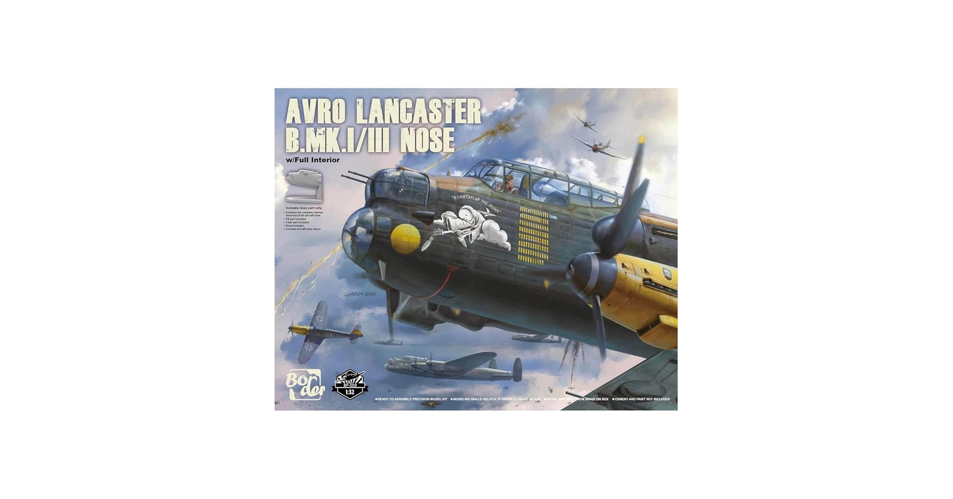 【1/32】ボーダーモデル 英軍 アブロ ランカスターB Mk.Ⅰ/Ⅲ Amazon | Academy ボーダーモデル 1/32 イギリス空軍 アブロ