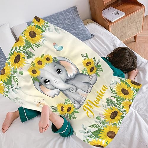 Miniatura 98 de Butterfly Custom Baby Blanket with Name Personalized Baby Blanket for Girl Boy Birthday Chirstmas Gift Customized Baby Receiving Blanket for Newborn