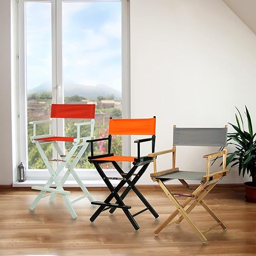 Miniatura 2 de Casual Home 18" Classic Height Directors-Chairs, marco naturallona de trigo