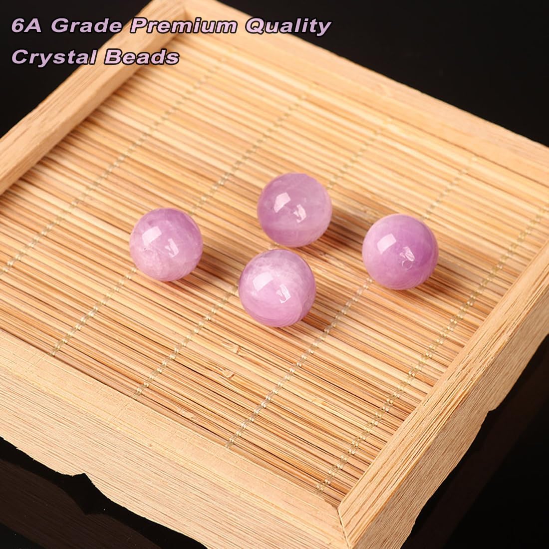 Erliway Healing Crystal Pendant Necklace for Women, 925 Sterling Silver Chain Necklace with 10mm A+ Grade Premium Crystal Bead, 18'' Adjustable Length Women Jewelry Choker Necklace - Image 3