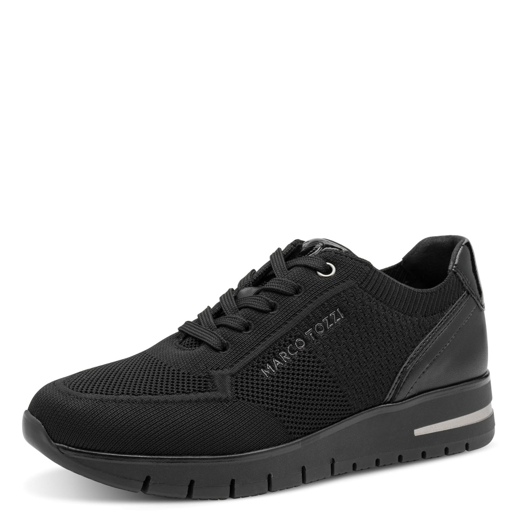 MARCO TOZZI Women's 2-23737-44 Trainers, Black Comb, 36 EU
