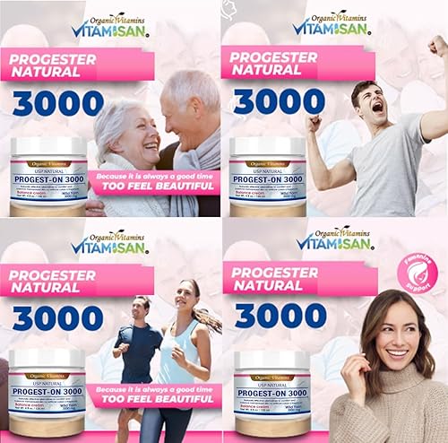 Miniatura 2 de Wild YAM Naturals Crema de progesterona para equilibrar la piel Crema para la salud de las mujeres Soporte de salud de alta pureza 4 onzas tarro