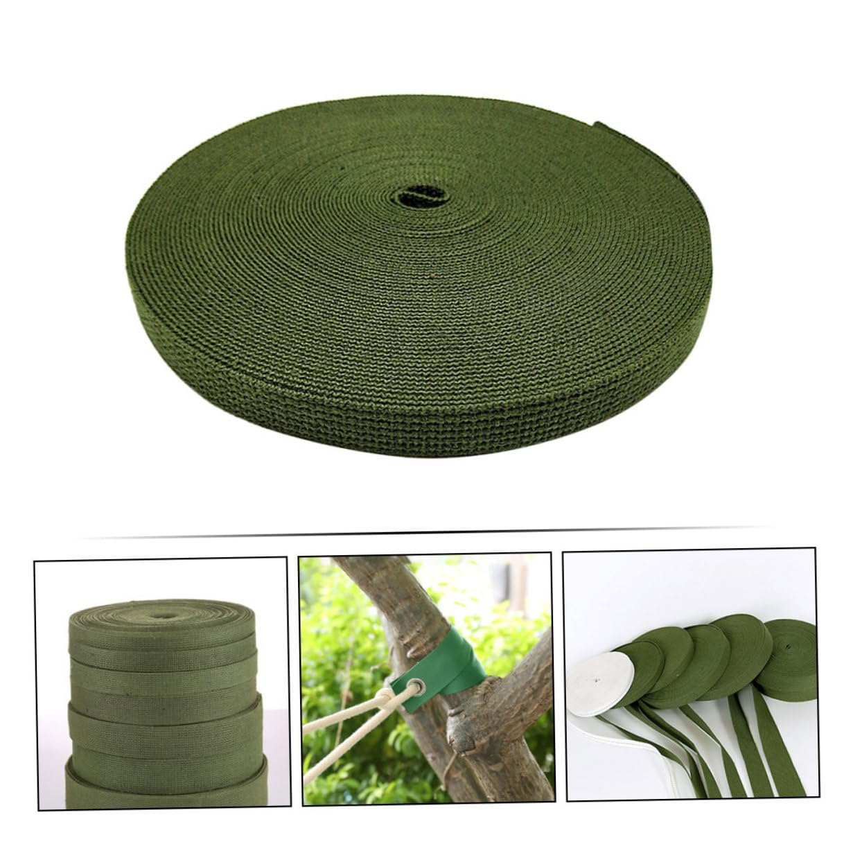 Canvas Baumstützgurt, Windunterstützend, Verstellbar, für Gartenbäume