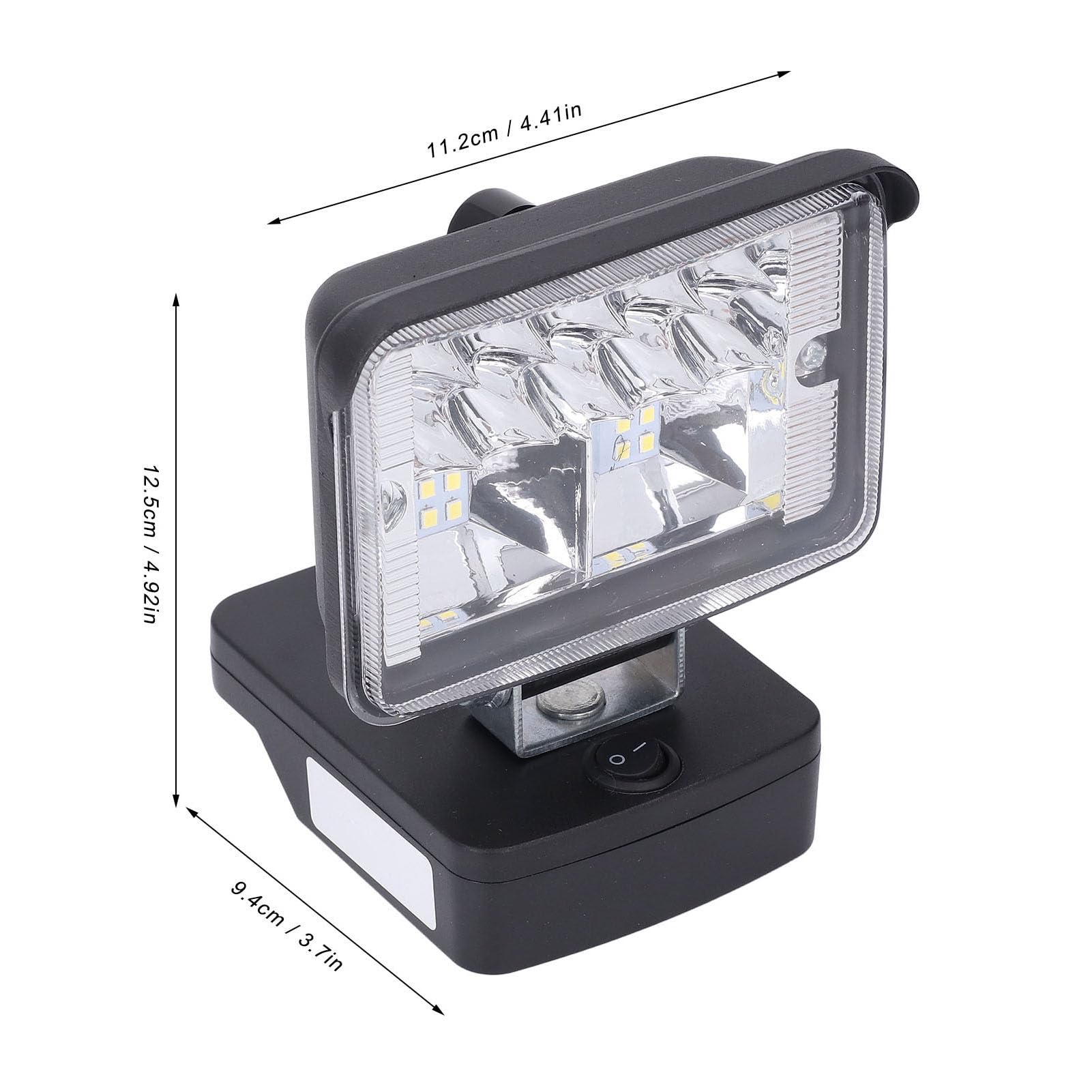 PARKSIDE X20V Zespołowa lampa robocza Bezprzewodowa przenośna dioda LED z możliwością ładowania 1000 1200 lumenów Stop cynku Konstrukcja ABS Regulowane tryby