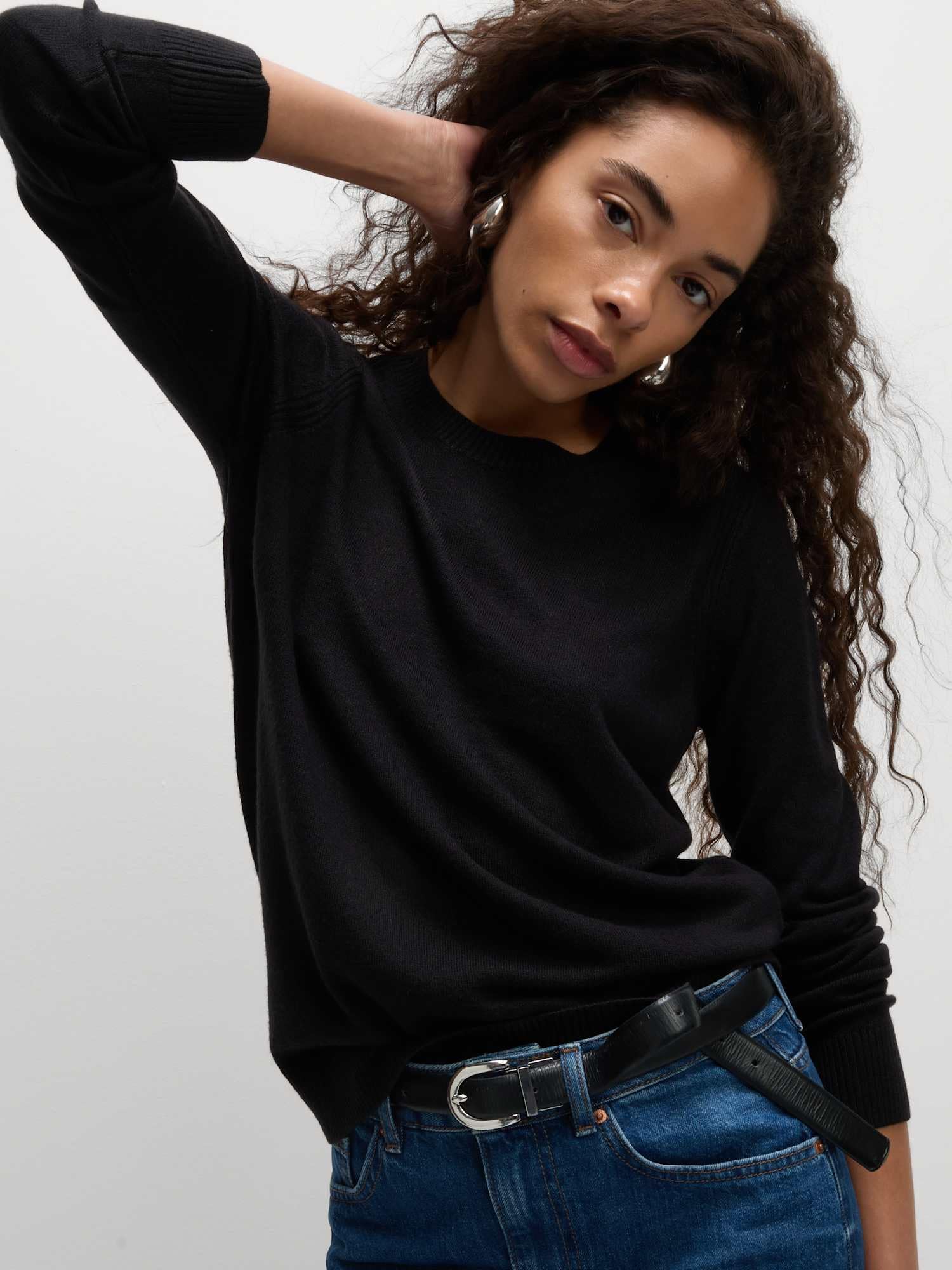 Marks & Spencer Donna Super Morbido Girocollo Maglione – vestibilità Regolare