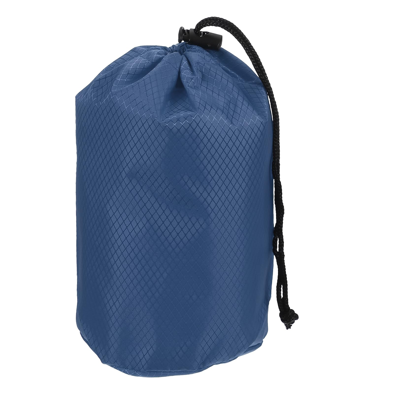 YELARXI Stuff Sack, Waterproof Ditty Bags Storage Sacks Portable Outdoor Ultralight Drawstring Dry Stuff Bag Gear with Toggle 4x8In & Dark Blue for (Backpacking Camping Traveling Hiking)