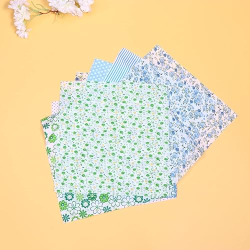 Miniatura 3 de EXCEART 35 Pieces Quilted Fabric Sewing Patchwork Fabric Cotton Bundles Cotton Fabric Sewing Tissue Cloth Bundle Squares Charm Squares Cotton