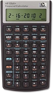 Hewlett Packard HP 10bII+ Financial Calculator