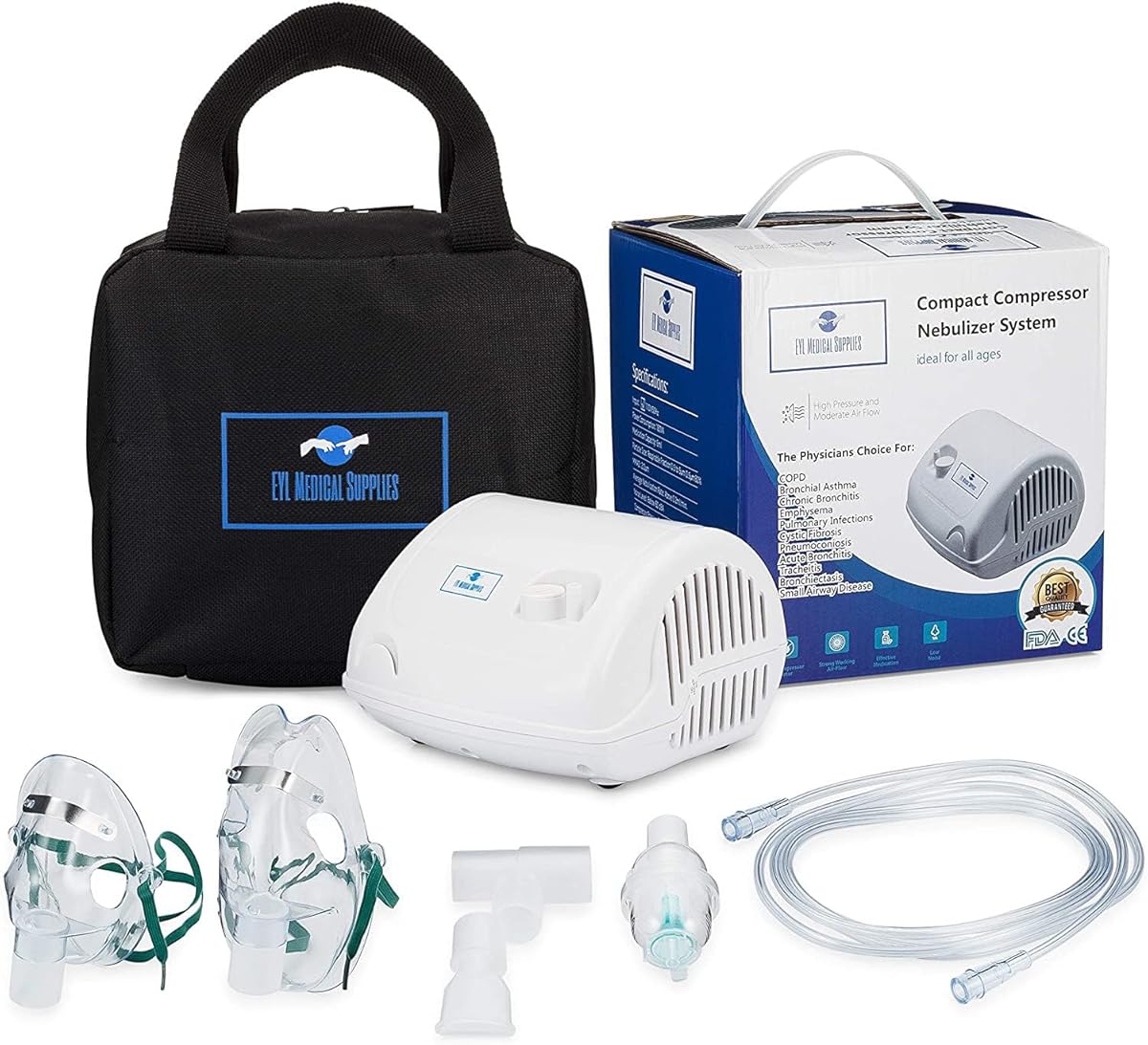 Nebulizer Machine, Nebulizer Machine for Adults & Kids,Desktop Nebulizer Machine, for Travel or Home Daily Use