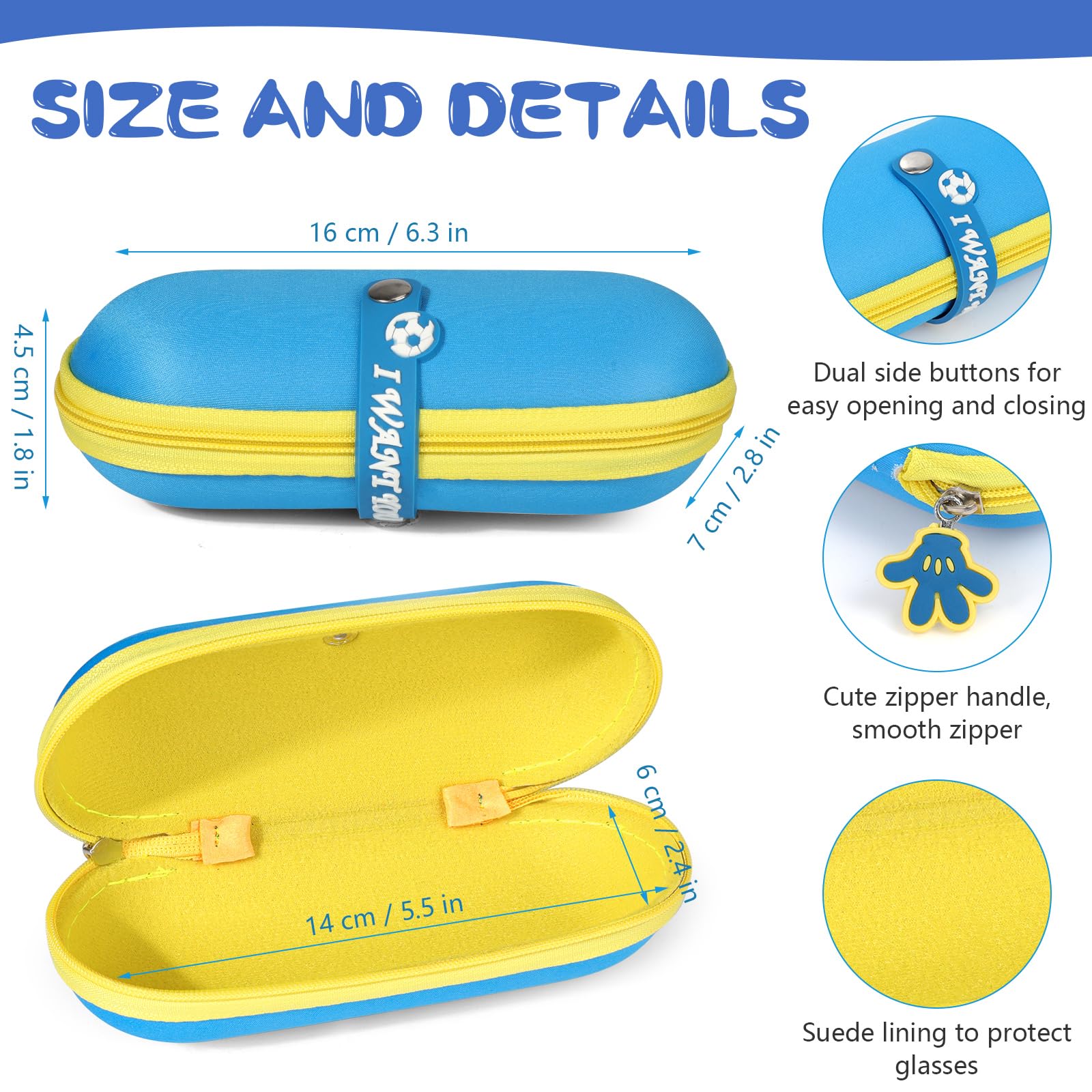 Gafas Sol Niño Niña Polarizadas UV400 Protección Rayos Gafas de Sol Infantiles Flexible Gafas de sol con Correa Funda de Gafas - De 3años a 10años