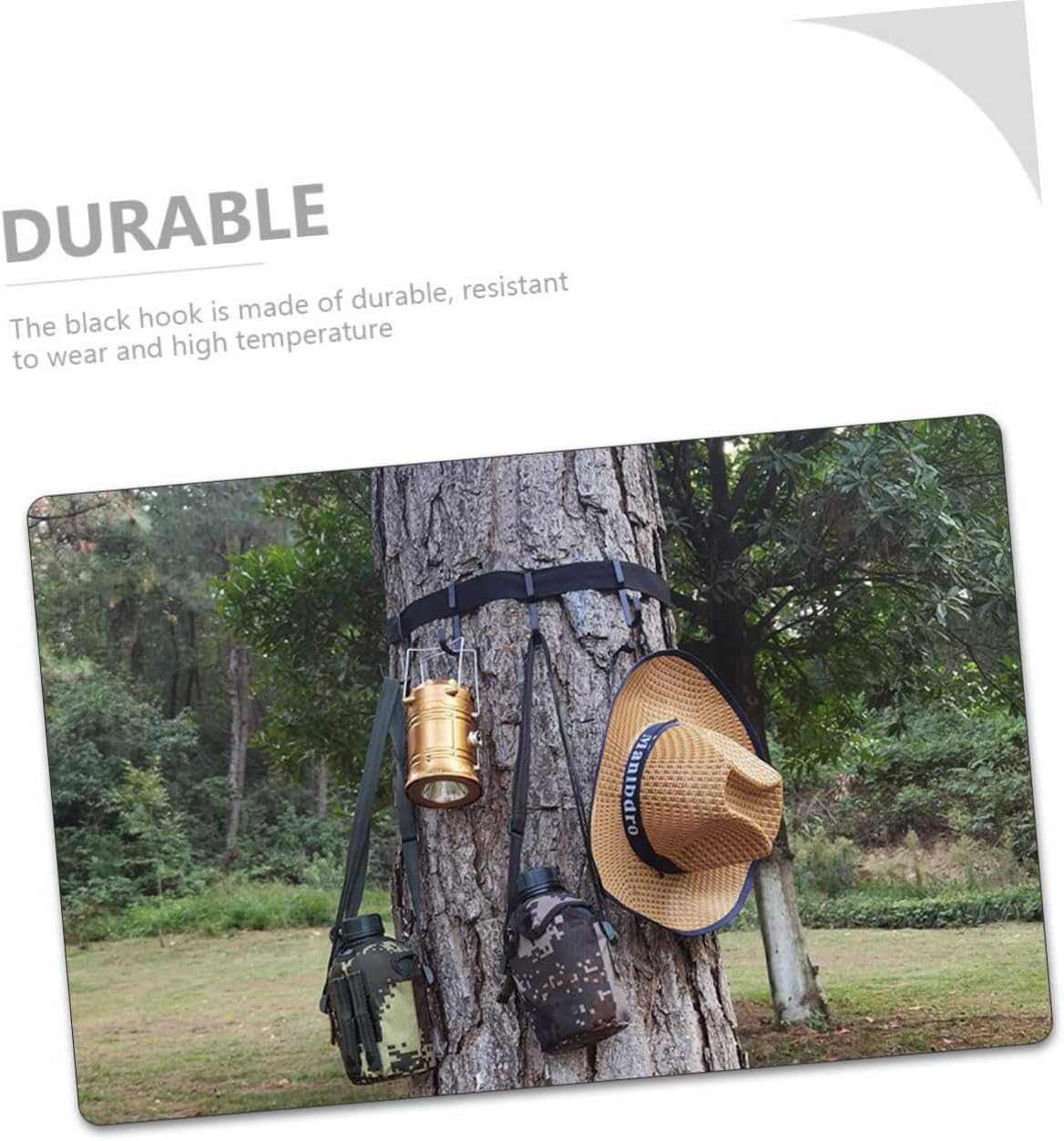 10pcs Tree Stand Hooks and Stable Outdoor Accessories for Hunting Gear Bows Backpacks Binoculars Multi Hooks for Camping and Adventure Use image 3