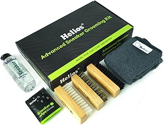 Helios Sneaker Grooming &amp; Cleaner Kit | The Ultimate Sneaker Cleaner Experience | Shoe Cleaner Kit include: 125 ml Sneaker...