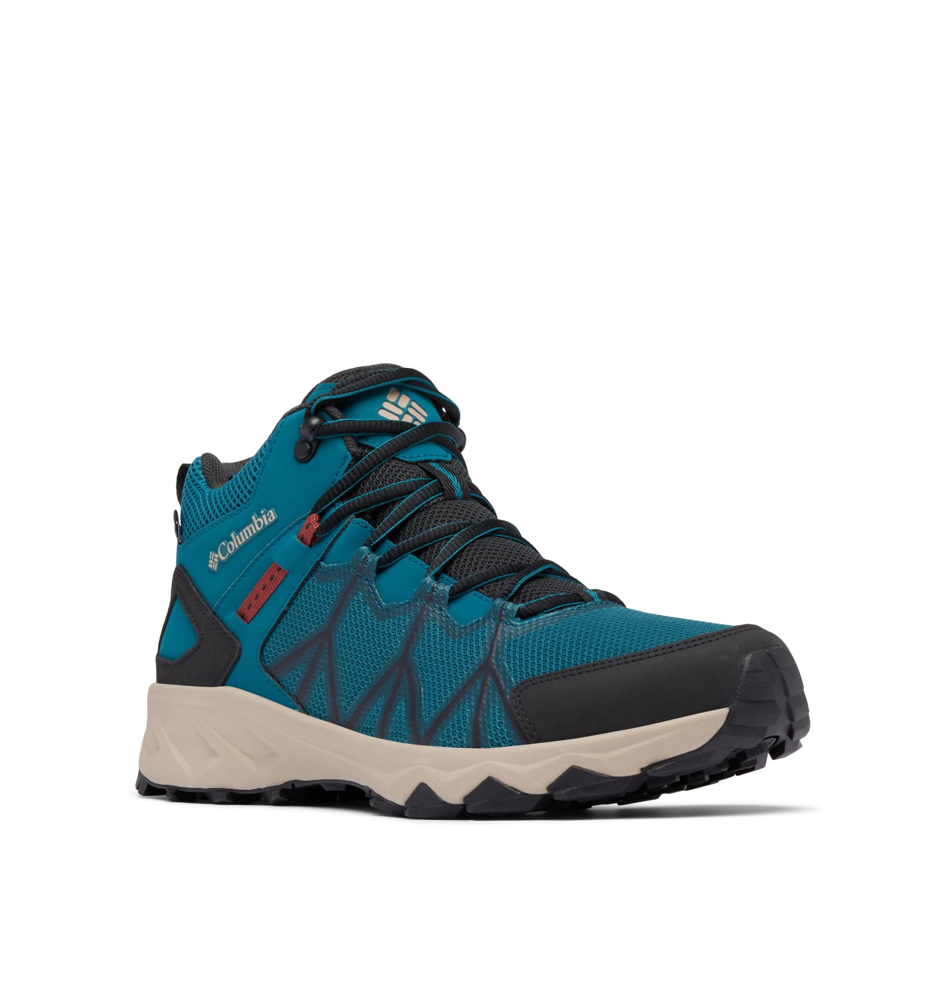 Columbia Men's Peakfreak 2 Mid Outdry Waterproof Mid Height Trekking and Hiking Boots, Deep Wave Spice, 43 UK