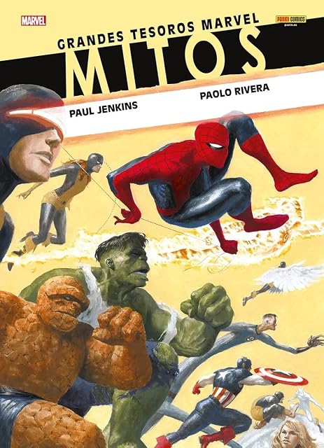 Portada de Grandes tesoros Marvel. Mitos
