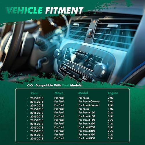 Vista 698 de SCITOO Reemplazo de actuador de puerta de mezcla de calentador HVAC para Ford F-150 2004-2008, para Ford para Lobo 2004-2008, para Lincoln para Mark