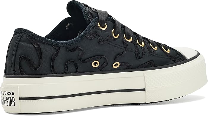 Женские кроссовки Converse Chuck Taylor All Star Lift Platform Ribbon Low Top Sneakers — фото 7