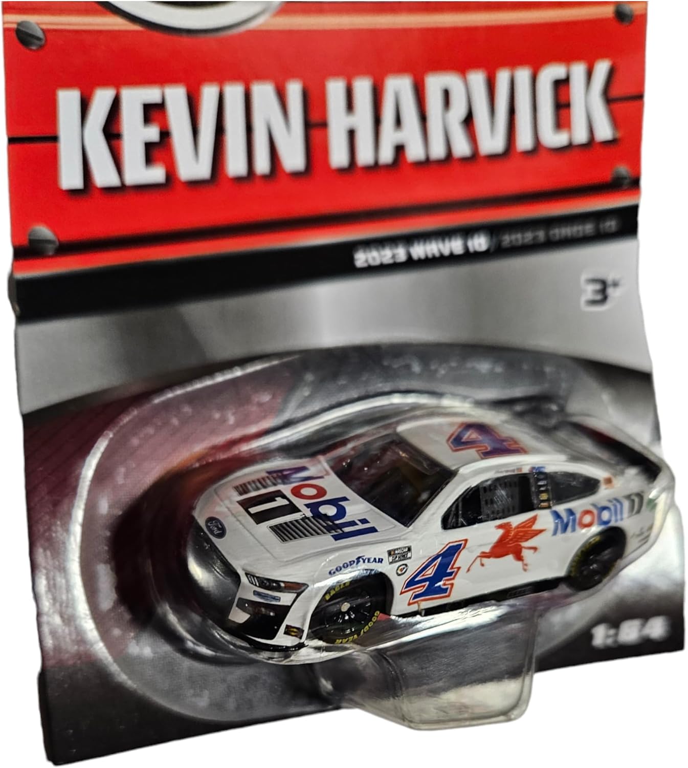Lionel Racing 2023 NASCAR Authentics Kevin Harvick Wave 10 Diecast Car, 1:64 Scale, Small