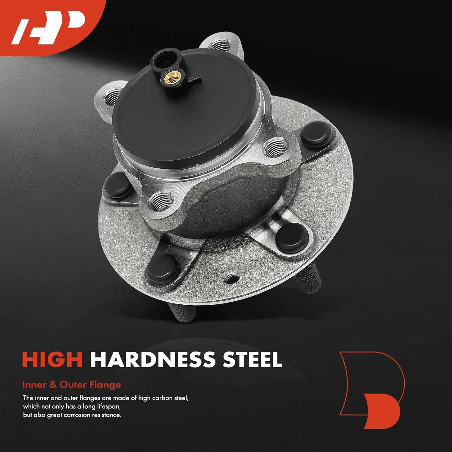 A-Premium 2 x Rear Wheel Bearing and Hub Assembly with 5-Lug Compatible with Mazda CX-3 CX3 2016-2021, FWD Only