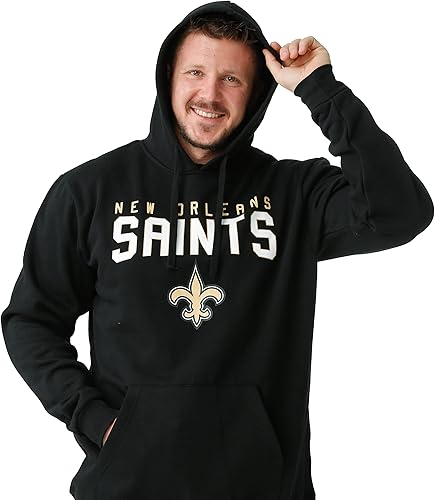Miniatura 6 de FOCO Sudadera con capucha para hombre con logotipo del equipo de la NFL