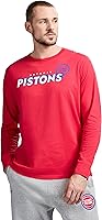 GAME 7 x NBA Official Men's Long Sleeve Graphic Tee - 100% Cotton Lightweight Crew Neck Team T-Shirt