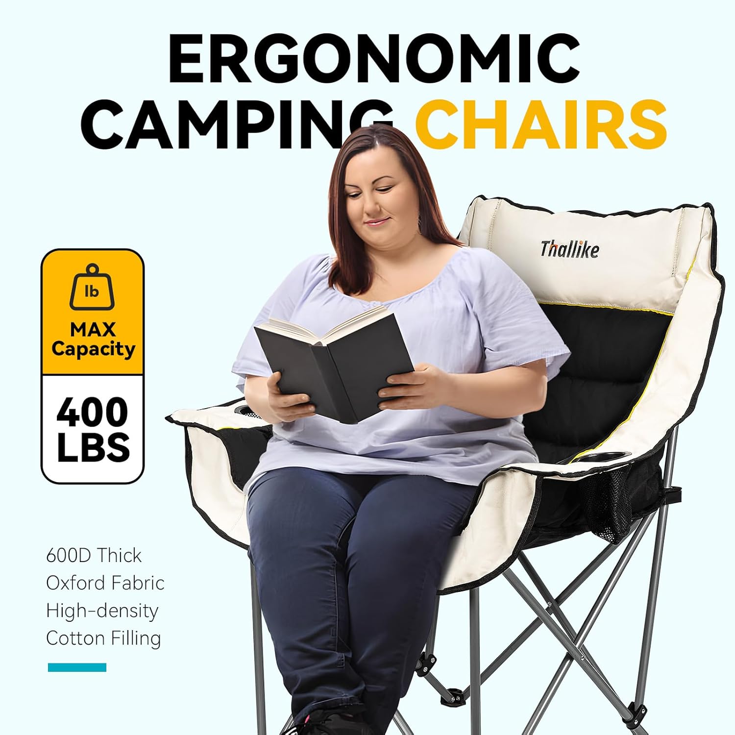 Oversized Camping Chair for Adults – Heavy Duty Bangladesh Ubuy