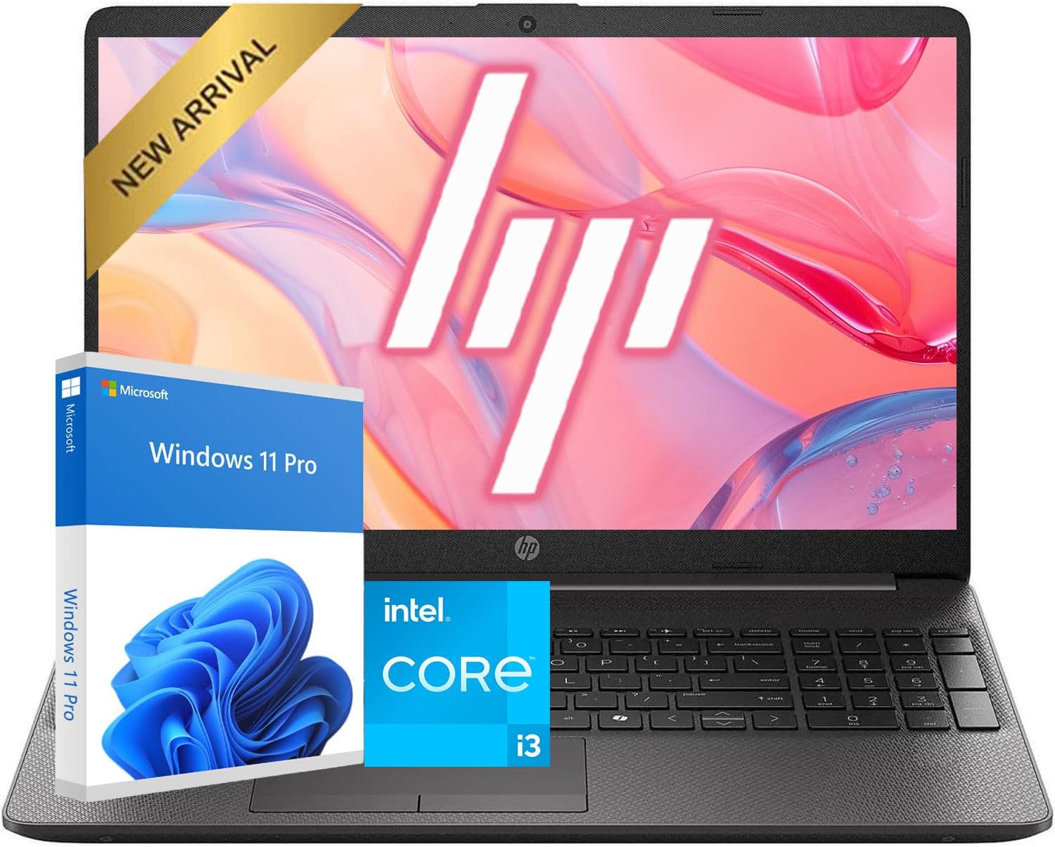 HP 15.6" FHD Business and Student Laptop | Latest 13th Gen Intel Core i3-1315U (Beats i7-1165G7) | 16GB RAM | 1TB PCIe SSD | Wi-Fi 6 & HD Webcam | Bluetooth 5 | Windows 11 Pro | Long Battery Life