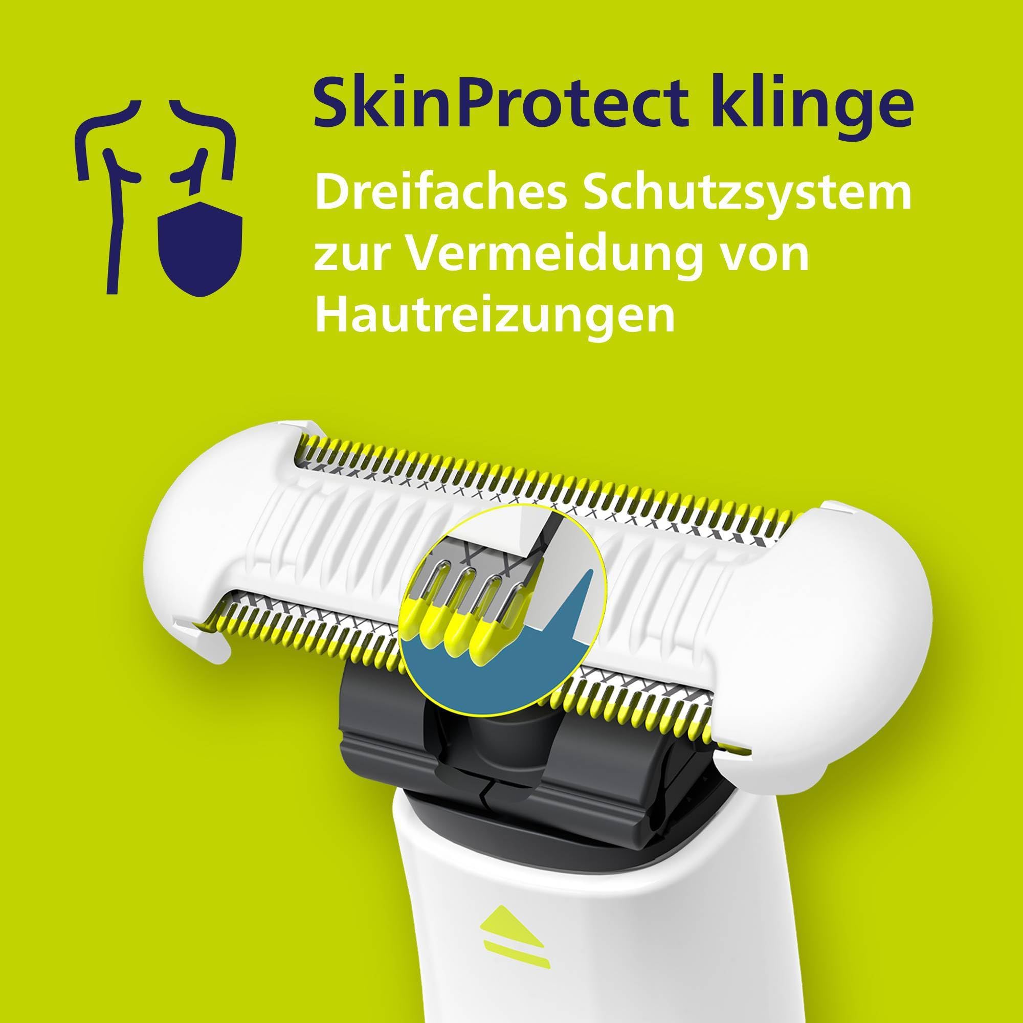 Philips OneBlade Intimate QP1924/30 Intimrasur Trimmen Rasieren Hautschutz