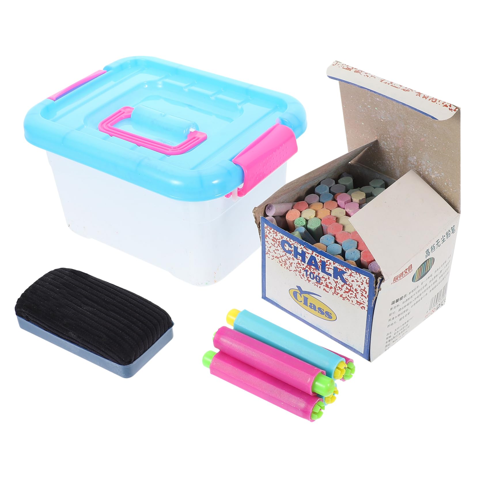 BESTonZON 2 Set Lavagna per primo di consiglio scolastico lavagne per lavagnette cancellabili gadget scuola gessetti gesso dell'insegnante per l'aula gesso per lavagna
