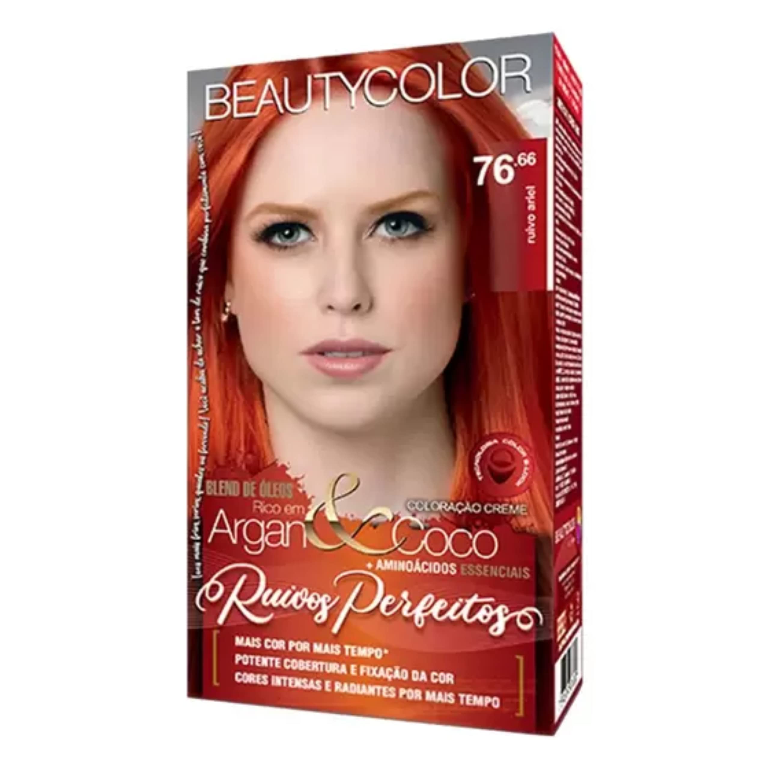 Coloração Kit BEAUTYCOLOR - 76.66 Ruivo Ariel | Amazon.com.br