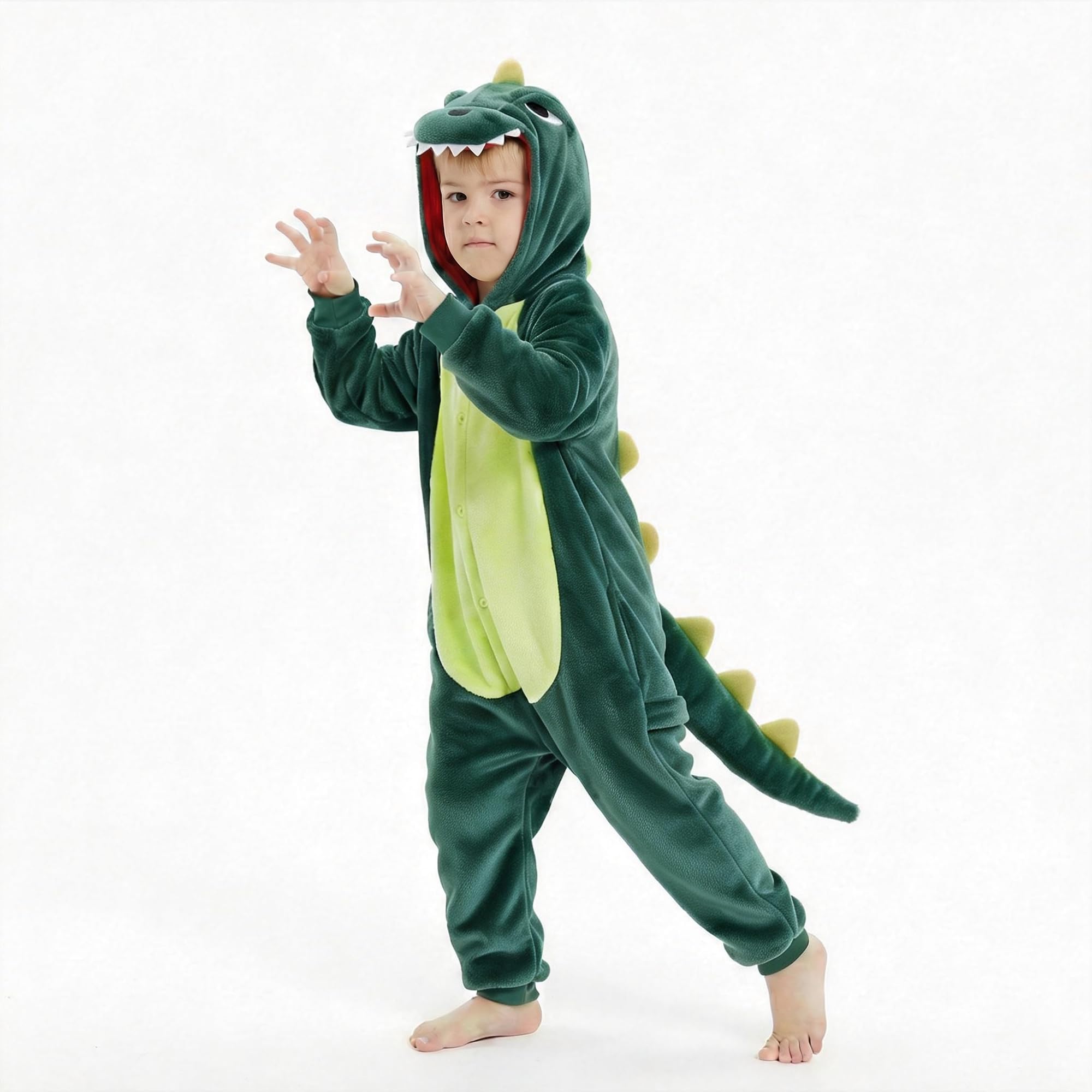 Seawhisper Halloween zwierzę dinozaur kostium dzieci dinozaur jednoczęściowy 18M-10