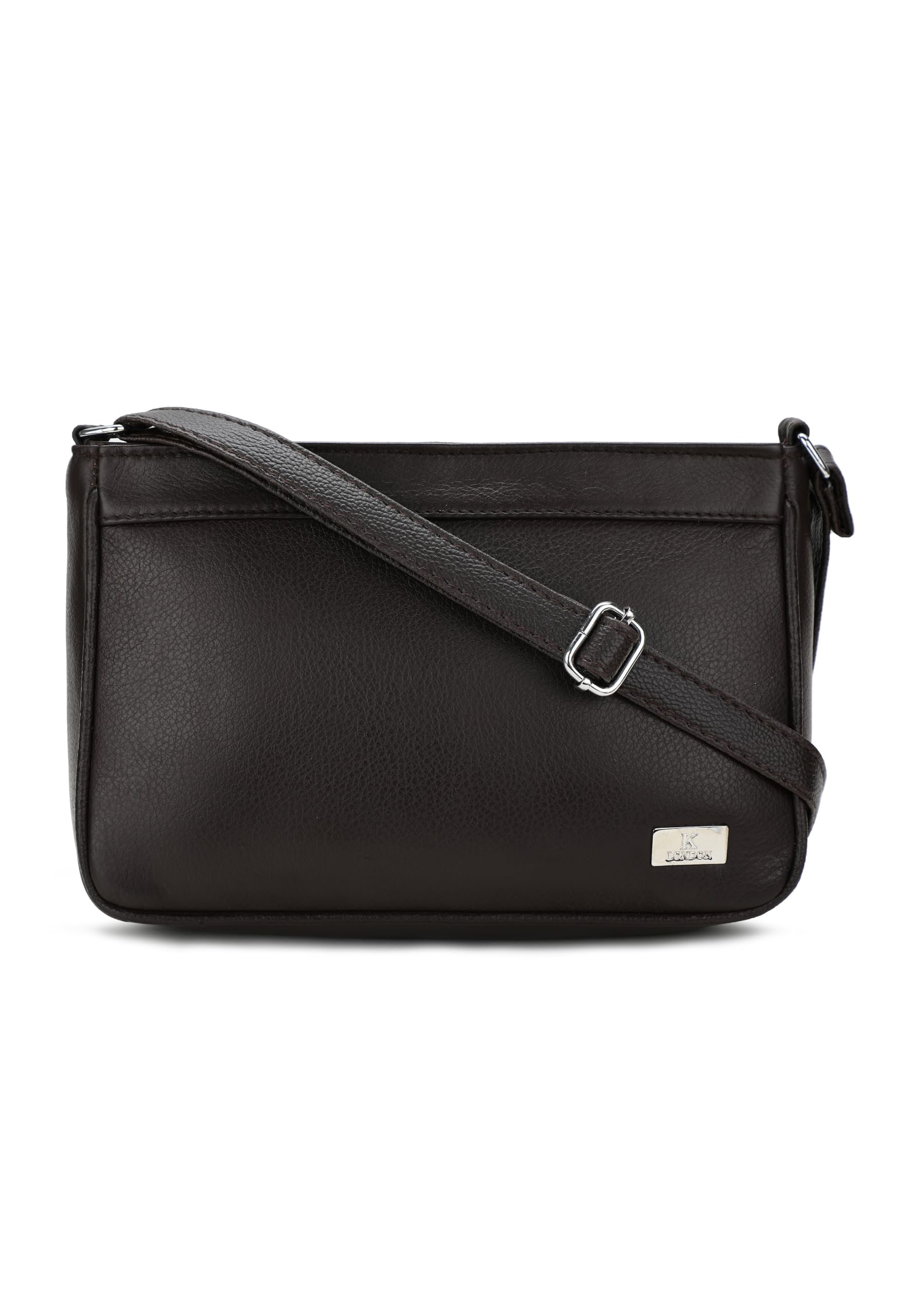 K London Real Leather Crossbody Sling Bag |Bag For Mobile Phone| Pouch Bag For Women & Girls | Shoulder Bags (Brown) (2201_brown) (B0D7CG5SQJ) Amazon Price History, Amazon Price Tracker