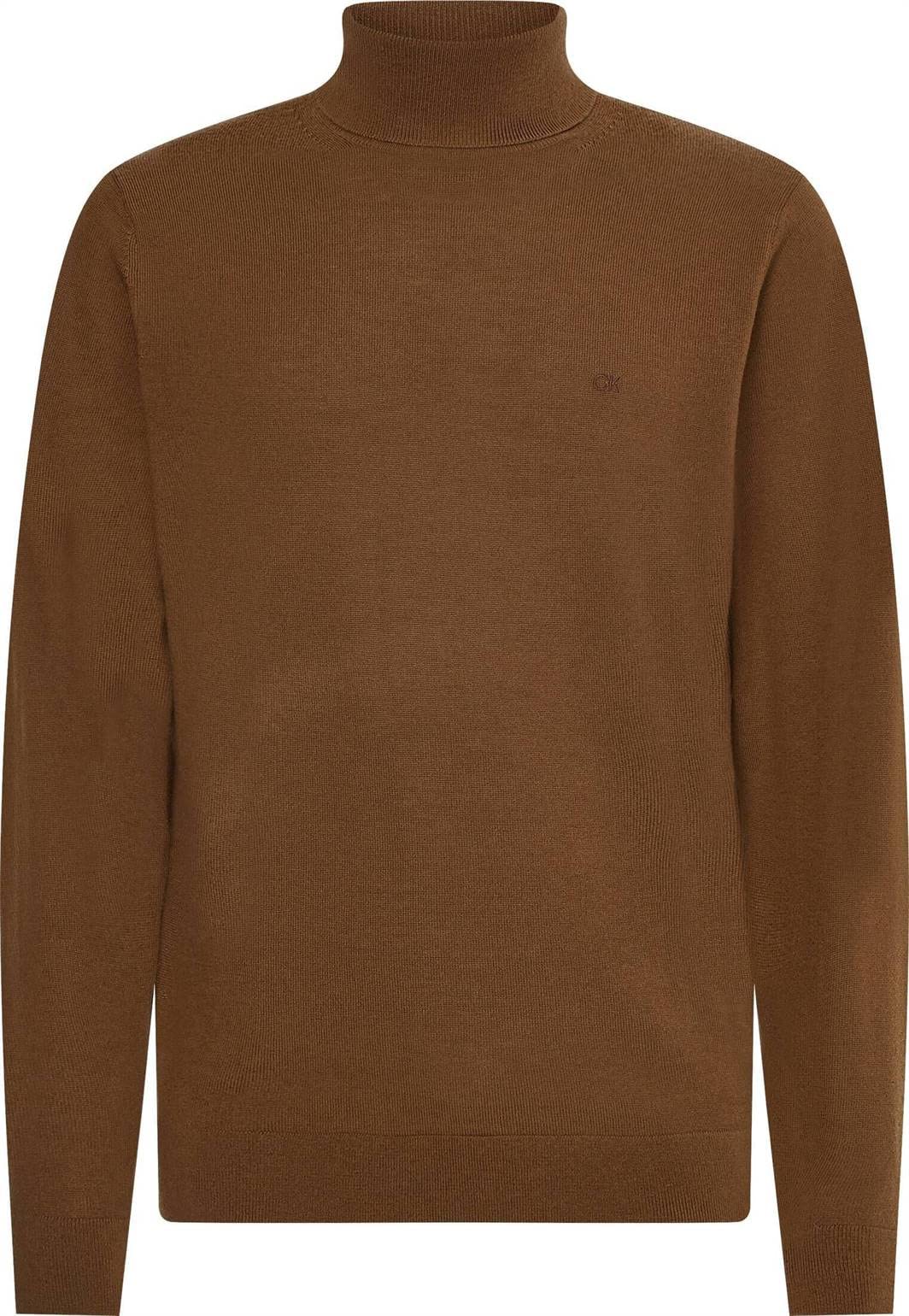 Col roulé Calvin Klein homme pull en tricot rib chaud et écoresponsable - 3