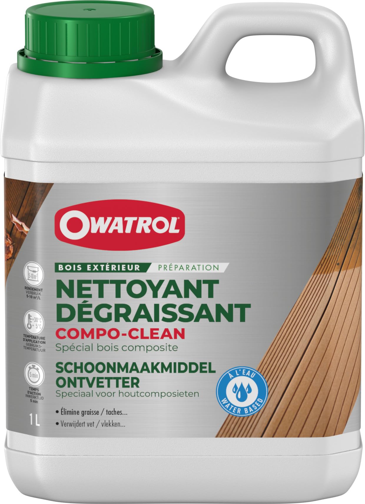 Owatrol Transparent Compo Cleanwpc Cleaner 1 Litre
