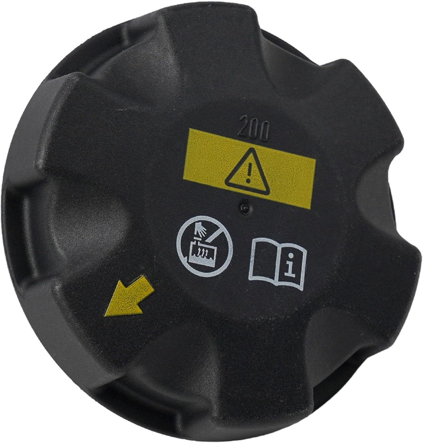 Expansion Tank Radiator Cap for E90 E60 F10 F07 F01 Coolant Reservoir Cap 17137516004 17117639021 Black ABS Aftermarket for 525I 528I for 530I