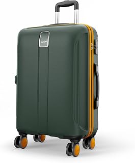 Safari Large Thorium Neo 8 Wheels Spinner 77cm Size Check-in Trolley Bag, Hard Case Polycarbonate, 360º Wheeling Luggage f... — Luggage