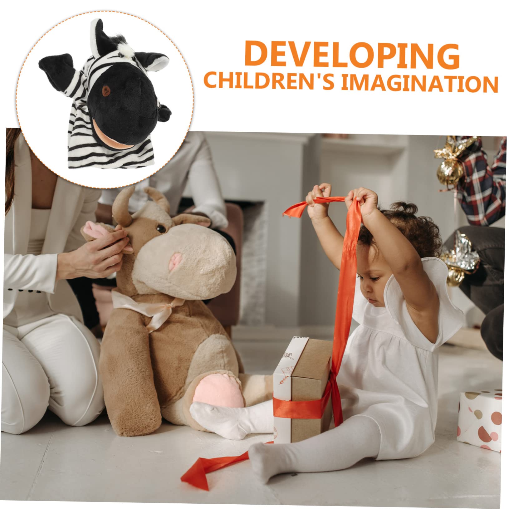 Amazon | KOMBIUDA ストーリーテリングハンドパペット キリンの