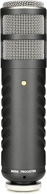 RØDE Procaster Professional Broadcast-quality Dynamic Microphone for Podcasting, Streaming, Gaming, and Voice Recording