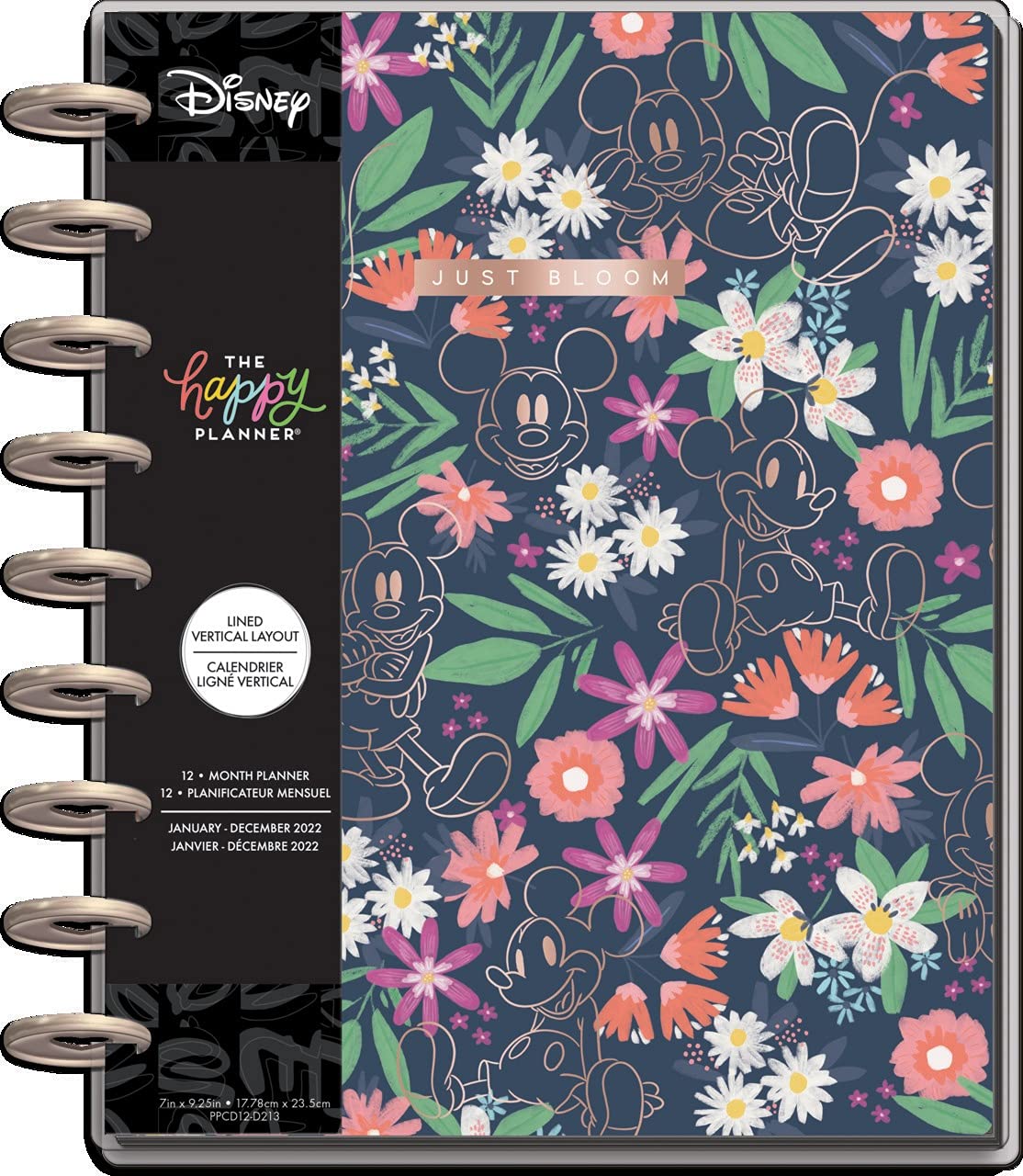 Buy The Happy Planner HP Planner Classic, Just Bloom, Jan 2022Dec 2022