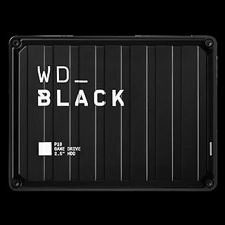WD_Black P10 4To - Disque dur portable externe gaming pour un accès mobile à votre bibliothèque de jeux, fonctionne sur co...