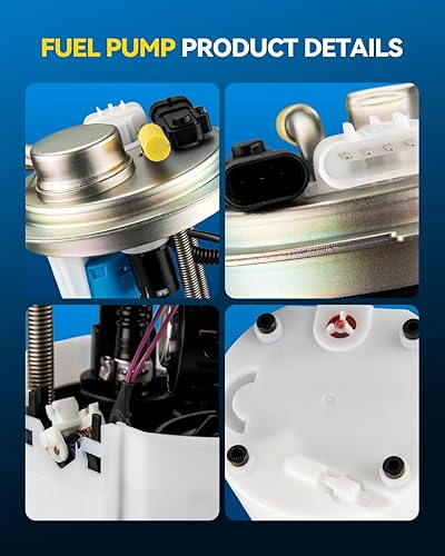 Miniatura 238 de PHILTOP FG0931 Conjunto de bomba de combustible eléctrica compatible con Sequoia 4.6L 2008-2019, Tundra 4.6L 2007-2021, reemplaza SP9010M, E8869M