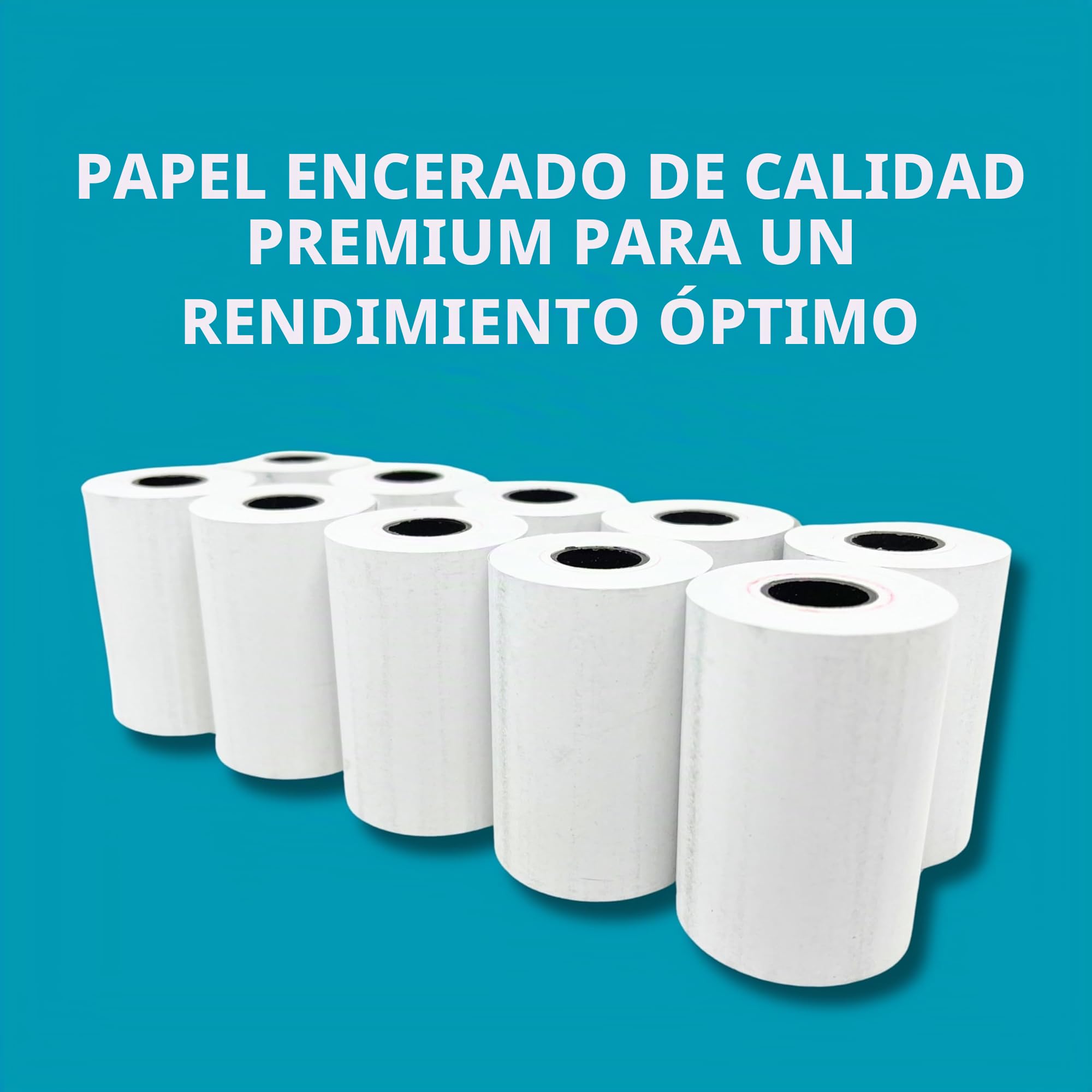 Rollos de Papel Térmico Double Dragon 57 x 30 mm para Recibos PDQ | Libre de BPA | Compatible con Impresoras SumUp, Ingenico, PayZone, Verifone, Clover, Terminales Zettle – 20 Rollos
