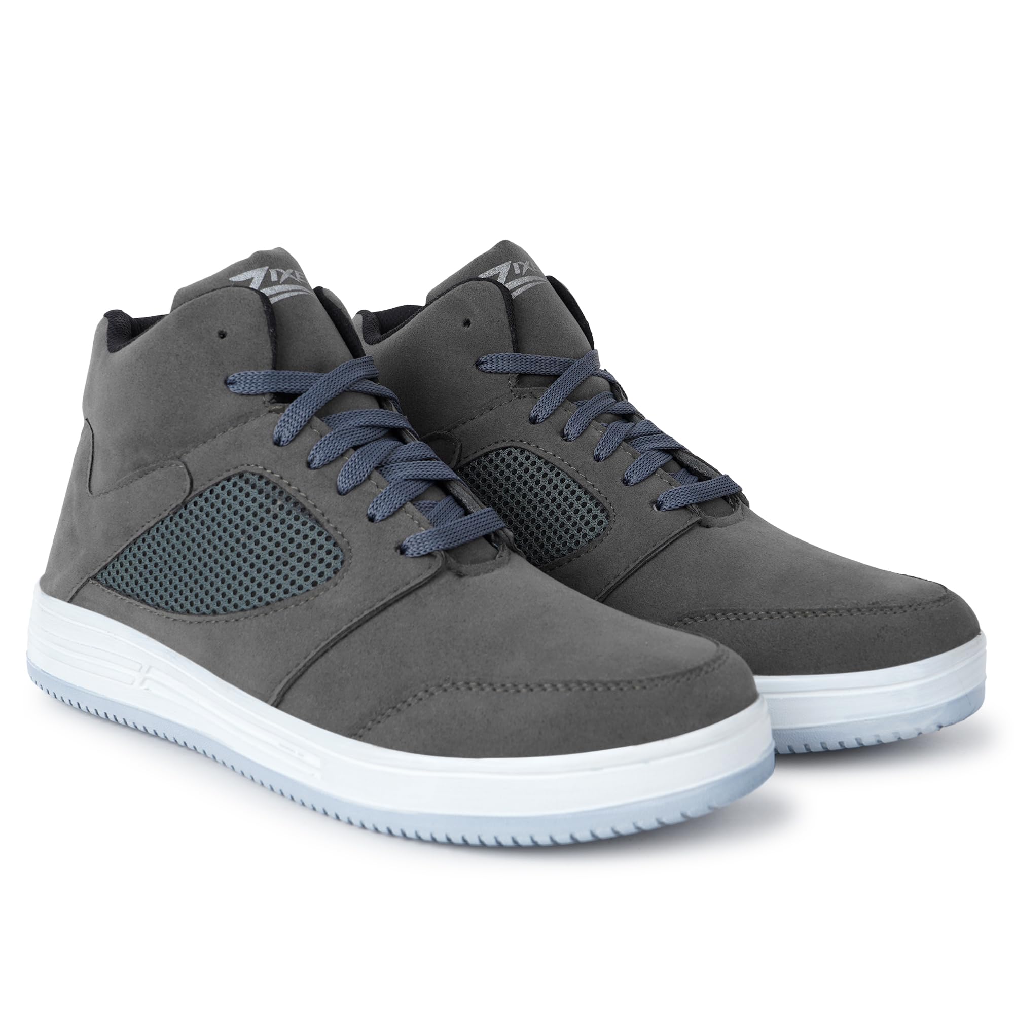 Zixer Demon High Ankle Casual Shoes for Men Chunky Fashion Sneakers for Boys| Dancing Shoes High Tops for Men-image-12